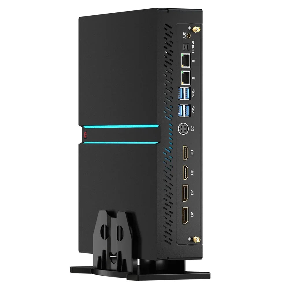 New Mini Discrete Graphics Gaming PC NVIDIA RTX4070 12G Intel Core i5-13400F Max 64G DDR5 RAM 2TB NVME SSD 8K HD Mini Gaming PC