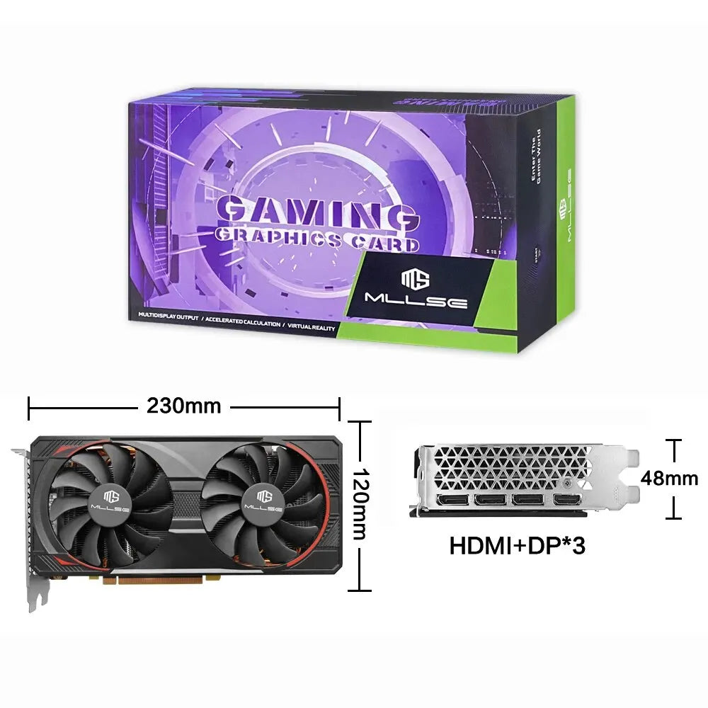 MLLSE RTX 3070 8GB Gaming Graphics Card